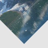 College Fjord II Beauful Alaska Fotografie Tissuepapier (Detail)