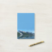 College Fjord II Mooie Alaska Fotografie Post-it® Notes (Op bureau)