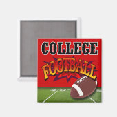 "College Football" door Cheryl Daniels Magneet (Voorkant / Achterkant)