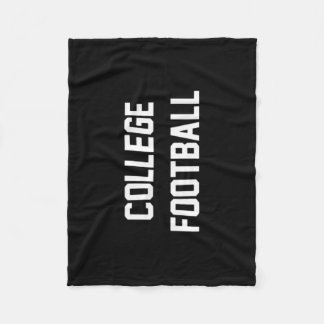College Football Fleece Blanket