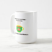 College Football Zaterdag koffie mok (Voorkant links)