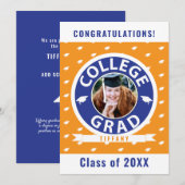 College foto Afstuderen Aankondiging (Voorkant / Achterkant)