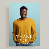 College Foto Afstuderen Afstuderen Bedankkaart