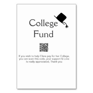 College fund scan QR details toevoegen afstuderen  Kaart