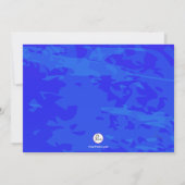 College gebonden foto Afstuderen uitnodiging (Achterkant)