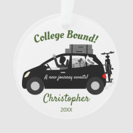 College gebonden Guy Acryl Ornament