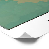 College Girl Texting Poster (Hoek)