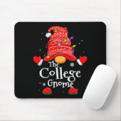 College Gnome - Xmas Family Matching Funny Christm Muismat (Met muis)