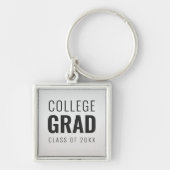 College Grad Class of 20XX Graduation Sleutelhanger (Voorkant)