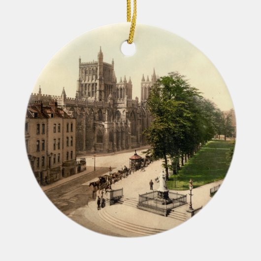 College Green, Bristol, Engeland Keramisch Ornament (Voorkant)