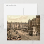 College Green, Dublin Briefkaart (Voorkant / Achterkant)