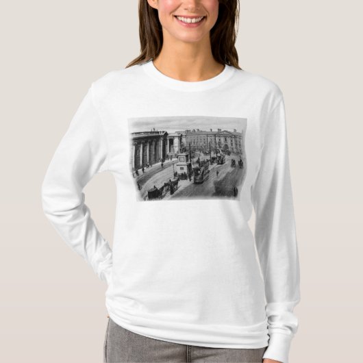 College Green, Dublin, c.1900 T-shirt (Voorkant)