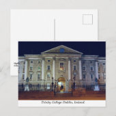 College Green entrance Trinity College Dublin Briefkaart (Voorkant / Achterkant)