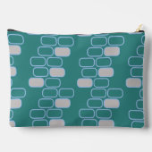 College Green Retro Aanpassen Potlood Hoesje Pouch Etui (Achterkant)