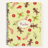 College heerste peperkoek man zoetheid notitieboek (Voorkant)