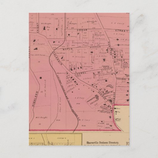 College Hill, Ohio Briefkaart (Voorkant)