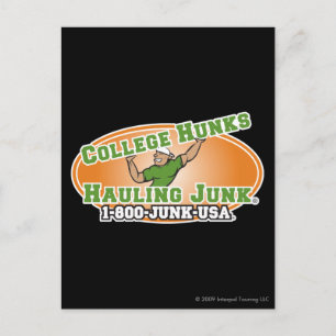 College Hunks Hauling Junk Officiële Logo Briefkaart