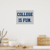 College is leuk. poster (Keuken)