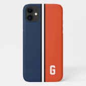 College Kleuren Onderschrift Case-Mate iPhone Case (Achterkant)
