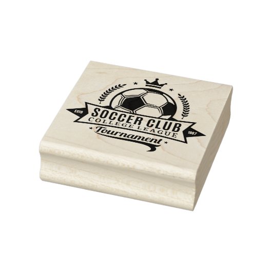 College League Soccer Club Rubberstempel (Stempel)