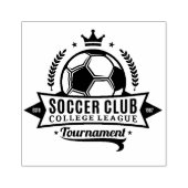 College League Soccer Club Rubberstempel (Afrduk)
