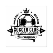 College League Soccer Club Rubberstempel (Afrduk)
