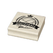 College League Volleybal Rubber Stamp Rubberstempel (Stempel)