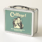 College: Leiders Drink Morgen vandaag (Achterkant)