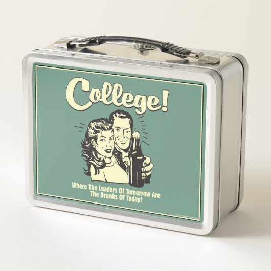 College: Leiders Drink Morgen vandaag (Achterkant)