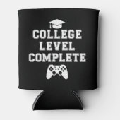 College Level Complete Afstuderen Gamer Gaming Blikjeskoeler (Voorkant)