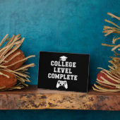 College Level Complete Afstuderen Gamer Gaming Fotoplaat (Zijkant)