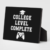 College Level Complete Afstuderen Gamer Gaming Fotoplaat (Zijkant)