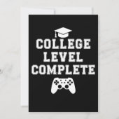College Level Complete Afstuderen Gamer Gaming Kaart (Voorkant)