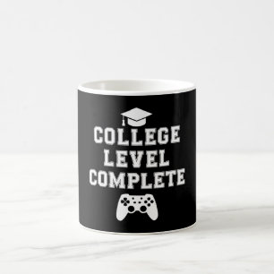 College Level Complete Afstuderen Gamer Gaming Koffiemok