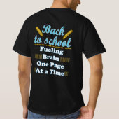 college life t-shirt (Achterkant)