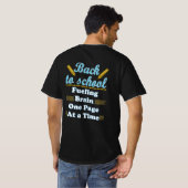 college life t-shirt (Achterkant volledig)