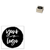 College Logo Business Uw merk hier Ontwerp eigen Rubberstempel (Gestempeld)