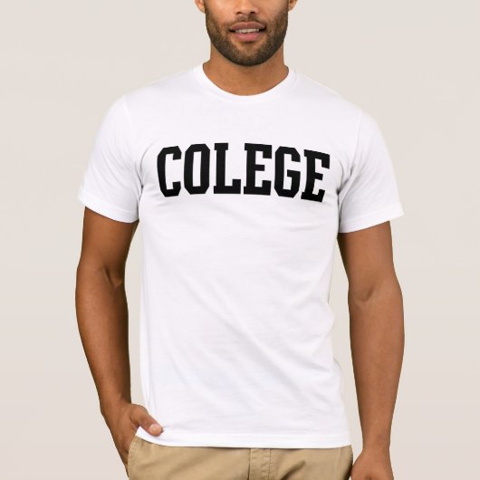 College Misspeld College T-shirt (Voorkant)