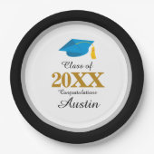 College of middelbare school Afstuderen Papieren Bordje (Voorkant)