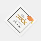 College of middelbare school Afstuderen Servet (Hoek)