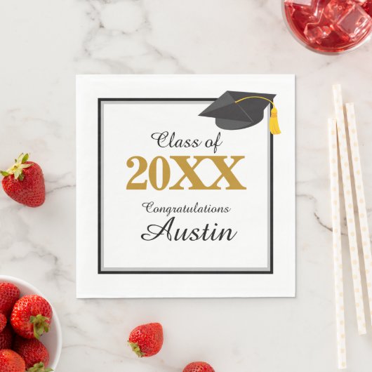 College of middelbare school Afstuderen Servet (Insitu)