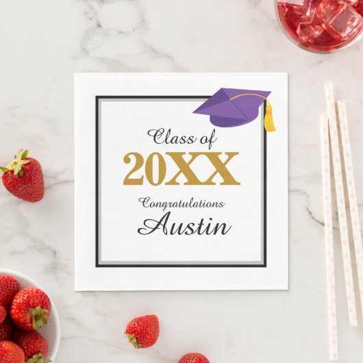 College of middelbare school Afstuderen Servet (Insitu)