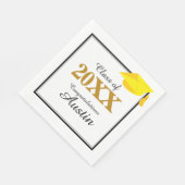 College of middelbare school Afstuderen Servet (Hoek)