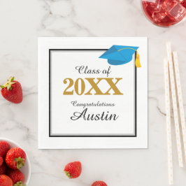 College of middelbare school Afstuderen Servet