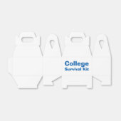 "College" overlevingskit doos Bedankdoosjes (Uitgevouwen)