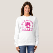 College - Palm Springs - Pink Trui (Voorkant volledig)