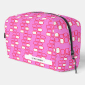 College potlood Hoesje toilettas roze aanpassen Toilettasje (Rechterhoek)