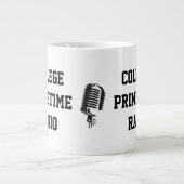 College Primetime Radio Jumbo Mok (Voorkant)