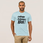 College Professors Rock! T-shirt (Voorkant volledig)