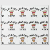 College Ramen Cadeaupapier (Vlak)